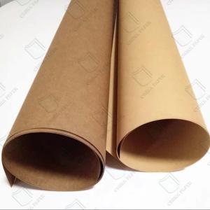 China Recycled Packaging Yellow Carton Printing Packing Thickened Kraft Paper wholesale