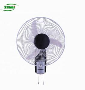 China Antique Electric AC Wall Fan , 16 And 18 Inch 3 Speed Wall Fan Simple Structure wholesale