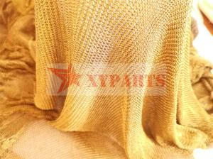 China Chain Braided Metal Ring Mesh For Ceiling Treatments wholesale