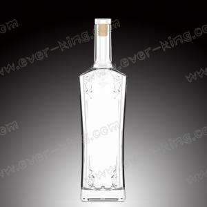 China Label Printing ODM SGS Fancy Glass Bottles For Liquor wholesale