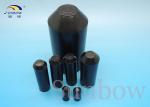 Adhesive lined heat shrinkable silicone hose end caps polyolefin