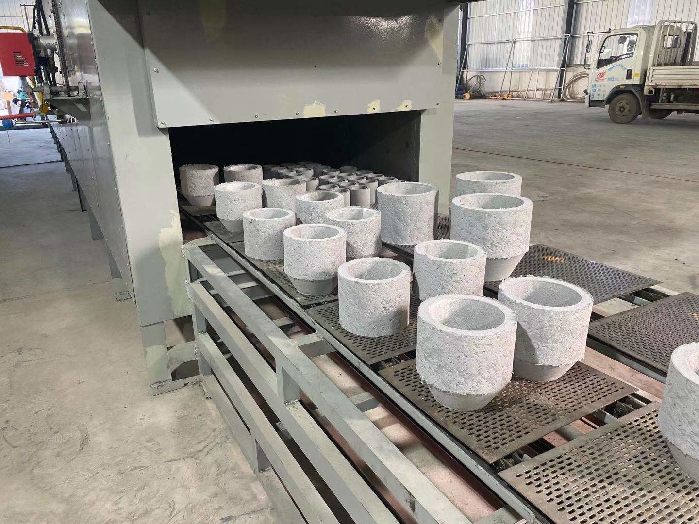 Automatic Foundry Sleeve Forming Production Machine With Dryer Customizable