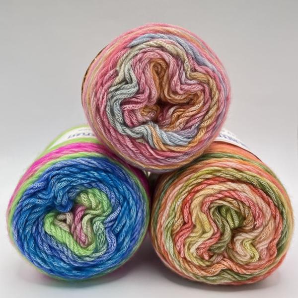 1/2.3NM Big Softie Super Chunky Cake Yarn For Hand Knitting Scarf Hat Shawl