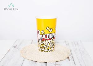 China High Durable Paper Food Buckets Heat / Water Resistant Custom Printable on sale