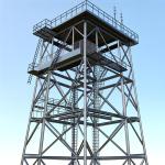 Height 10-100 Meters Steel Skeleton Building Tower For Heavy-Duty