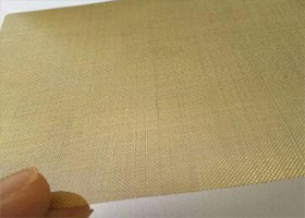 Woven Brass Wire Mesh , Brass Fly Screen Mesh For Printing Unique Design