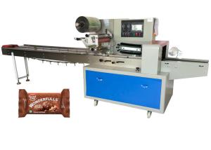 China Chocolate Bakery Biscuit Packing Machine Individual Pack Flow Packaging Machine wholesale