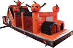 Halloween Theme Inflatable Sports Games , Customized Size Blow Up Obstacle