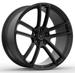 China 9.5Jx20 And 10.5Jx20 Satin Black Custom 1 Piece Forged Wheels For BMW M8 wholesale