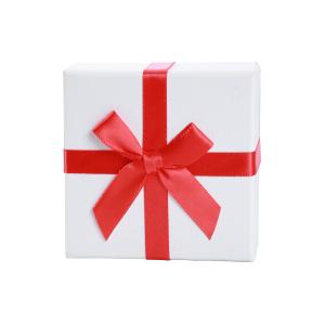 China raffia Bowknot Jewelry Gift Boxes Bulk Earrings Necklace Gift Packaging wholesale