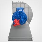Explosion Protection Backward Curved Industrial ID Fan With IP55 Protection