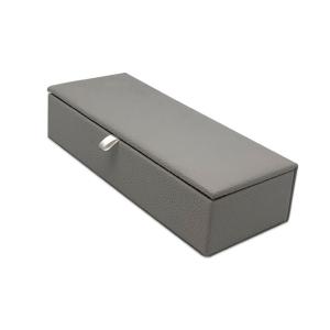 China Faux Leather Zippered Jewelry Travel Case Organized Manner wholesale
