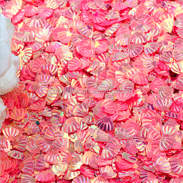 Thousand Choices Offered Seashell Sequin Sea Shell Shaped with Artware Design