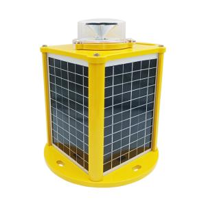 China 12V 5km Red Solar Powered Obstruction Warning Lighting Wholesale wholesale