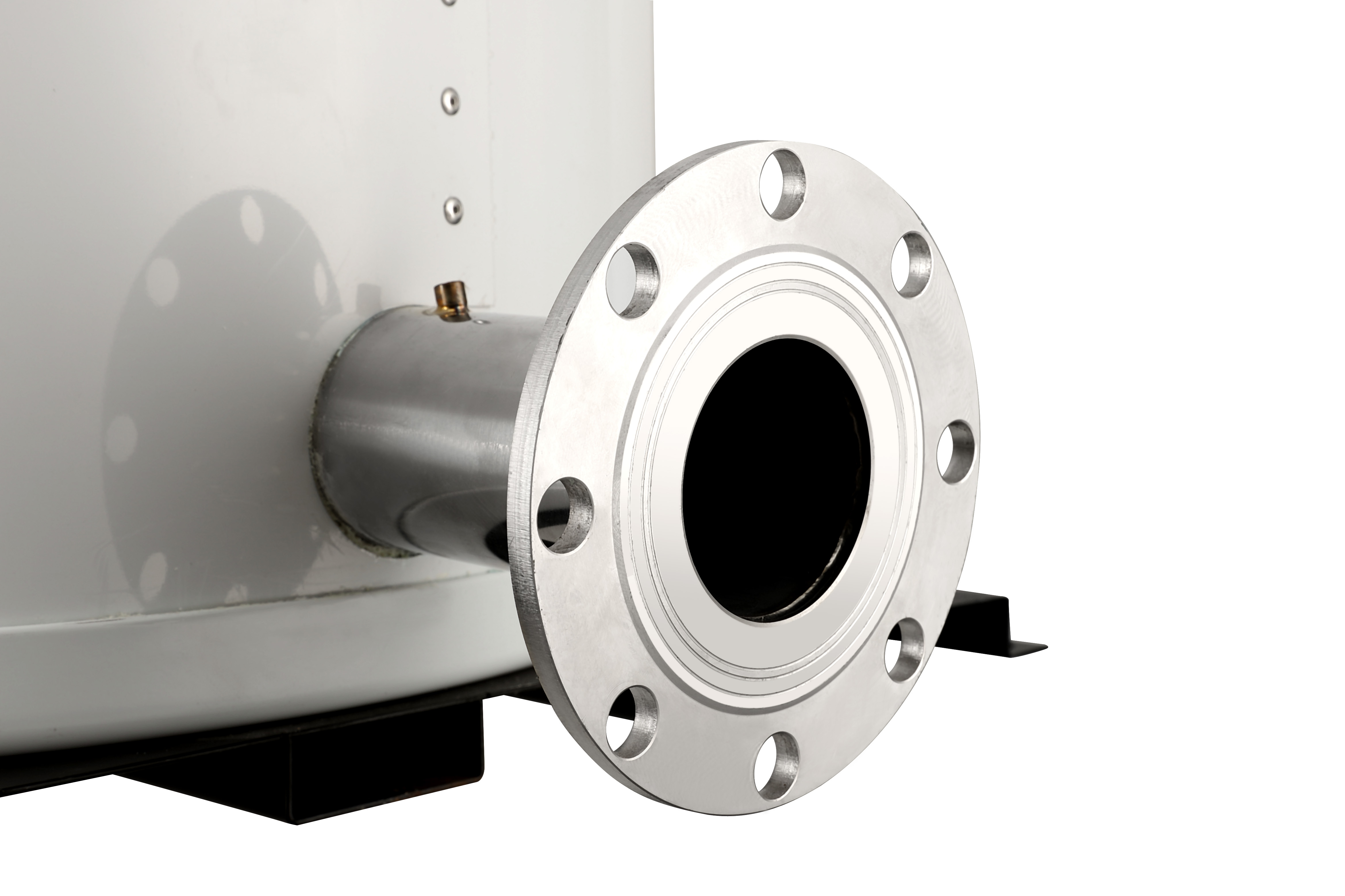 PU Foam Covered 48KW Tank Heat Exchanger , Safety Coil In Shell Heat Exchanger
