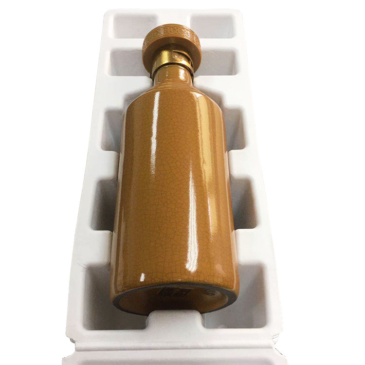 Molded Recycled Paper Tray Oilproof Biodegradable Cardboard Packaging