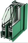 Powder Coated Aluminium Alloy Windows Extruded Aluminum Door Profile