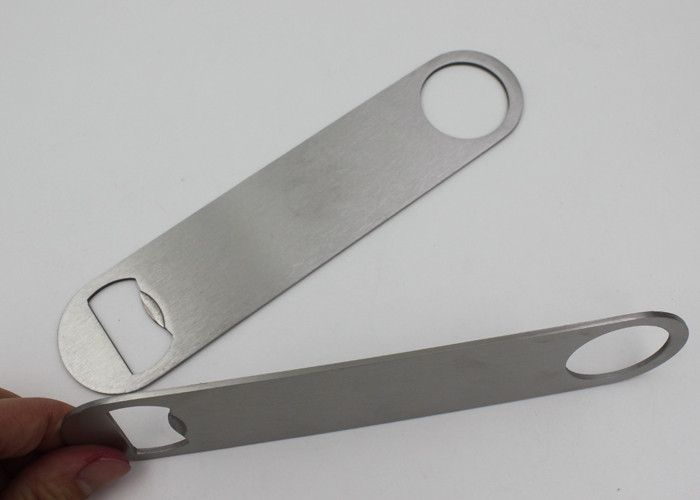 Personalized Flat Stainless Steel Bottle Opener with Engraved logo