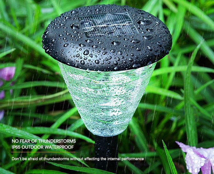 Outdoor Garden Solar Color Lights Directly Provided By The For 6-12 Hours Working Time