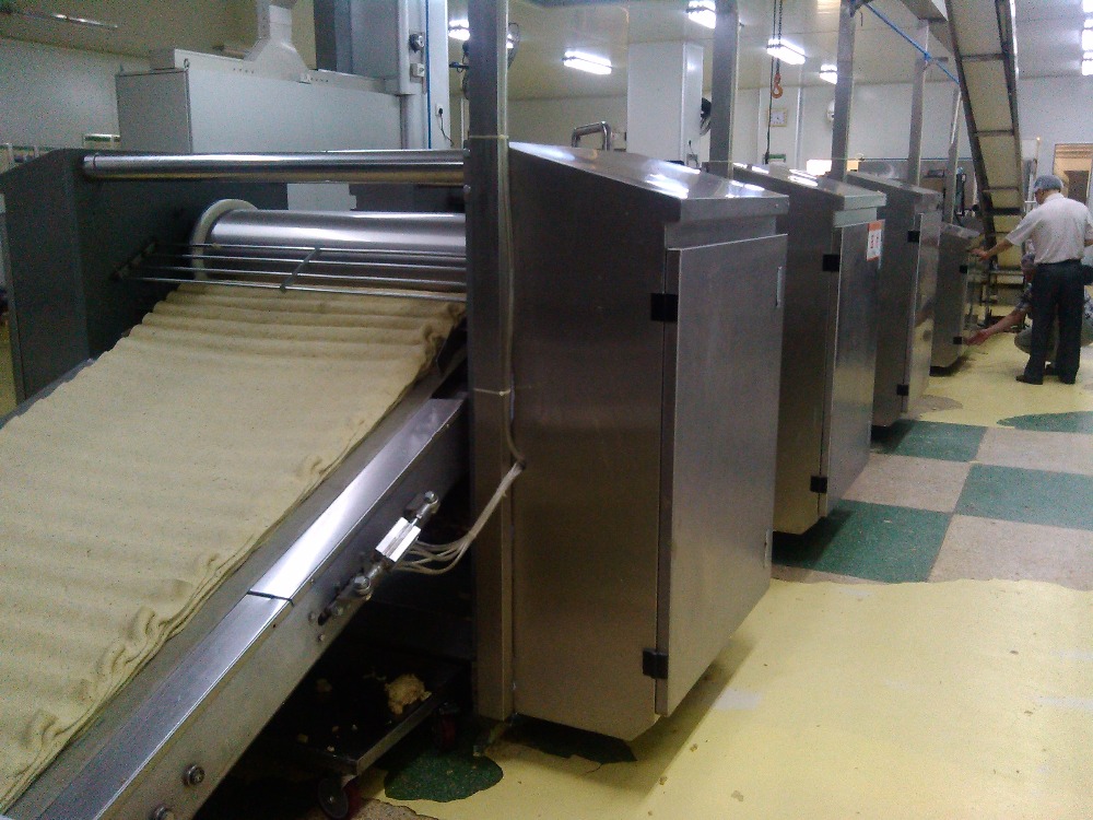 Long Service Life Biscuit Production Line 100~1800Kg/Hour