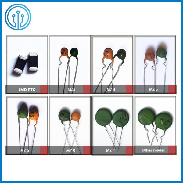 Overcurrent Protection PTC Thermistor MZ3 150R 120C 600V With High Ageing Cofficient