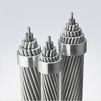 Overhead Transmission Cables with Bare Aluminium Stranded Wires and ACSR Conductor