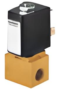 Pneumatically operated 2/2 way angle seat valve CLASSIC Gunmetal body with PA actuator