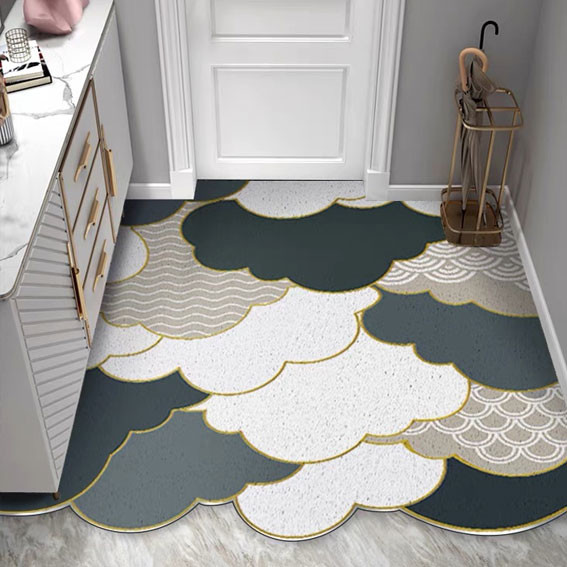 Quality Personalised Printed PVC Loop House Entrance Mats 10MM Vinyl for sale