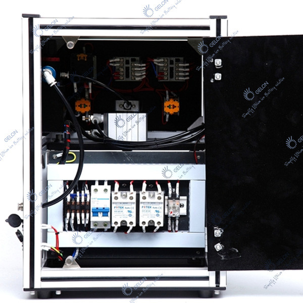 Top Side Battery Heat Sealing Machine 2kw 0.4 - 0.6MPa Pouch Cell Assembly Equipment