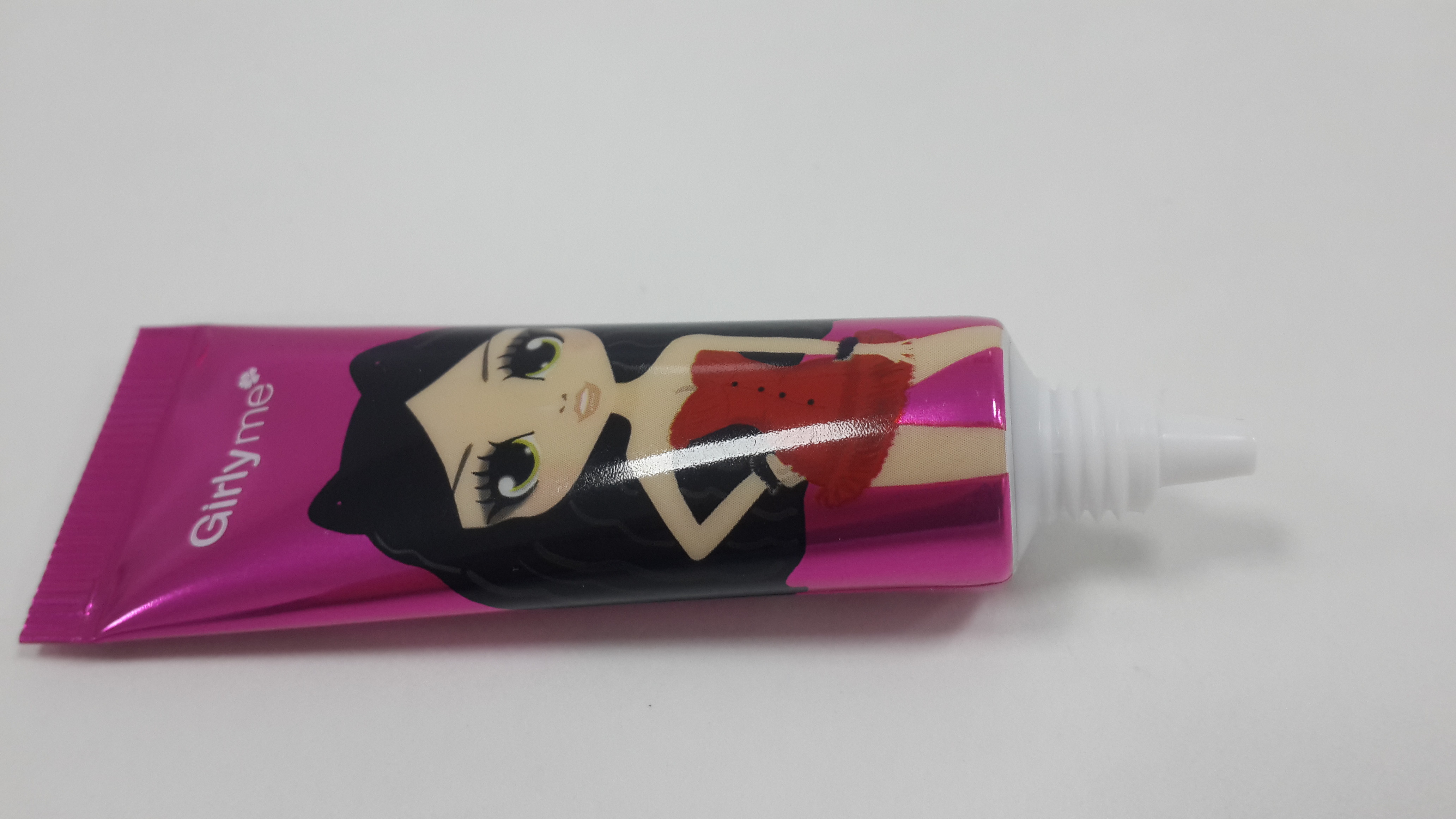 10g Eye Cream Packaging Shiny CAL Cosmetic Tube With Long Shoulder , Colorful Printing Diameter 19mm