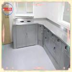 Integral Stainless Steel lab workstation bench Number Of Cabinets 1500*750*900MM