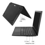 Allwinner A133 Quad Core 10.1 Inch Android Laptop 2GB RAM 64GB Storage For