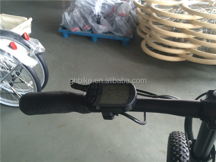 Advanced Disc Brake Folding Fat Tire E-Bike 20 4.0 Electric Bicycle with 23kg Weight
