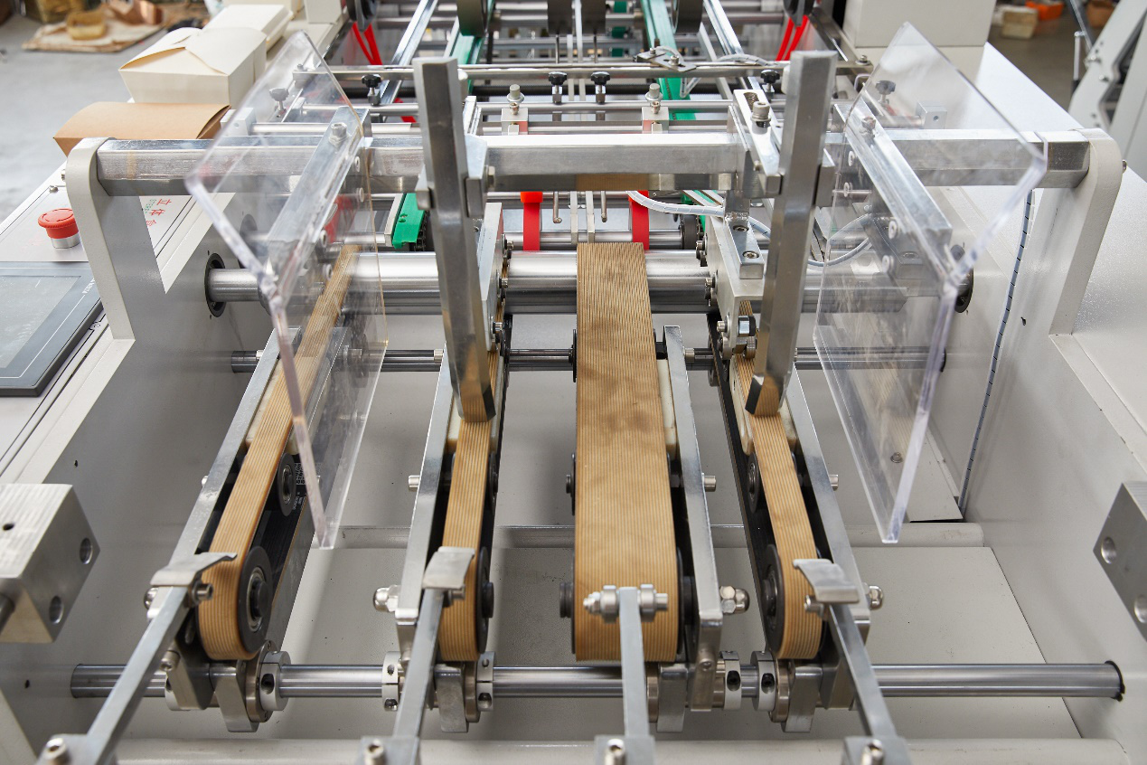 Servo Motor Paper Box Machine Hamburger Box Making Machine