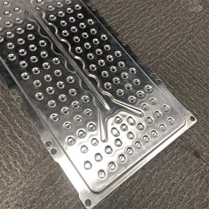 China Electric Vehicle Lithium Battery Water Cooling Plate Serpentine wholesale