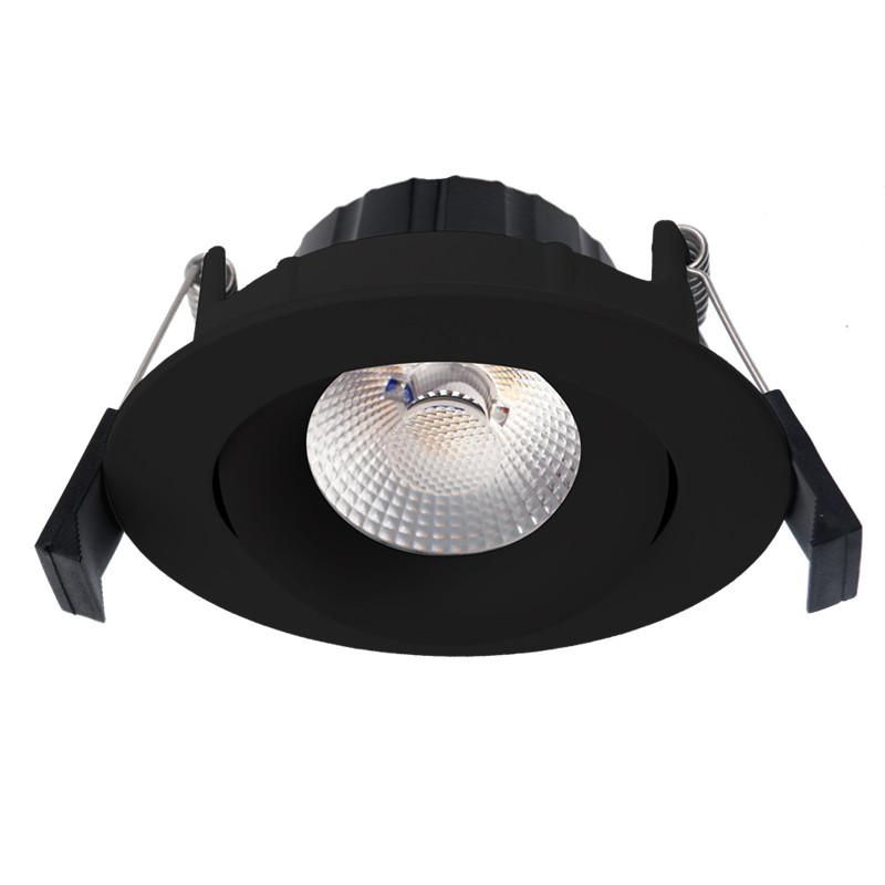 Black Color Frame 8W COB LED Spot Light 700lm LED Downlight Spotlight