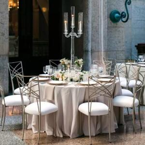 China Resist Corrosion Banquet Hall Chair Gold Banquet Chair Royal Furniture wholesale