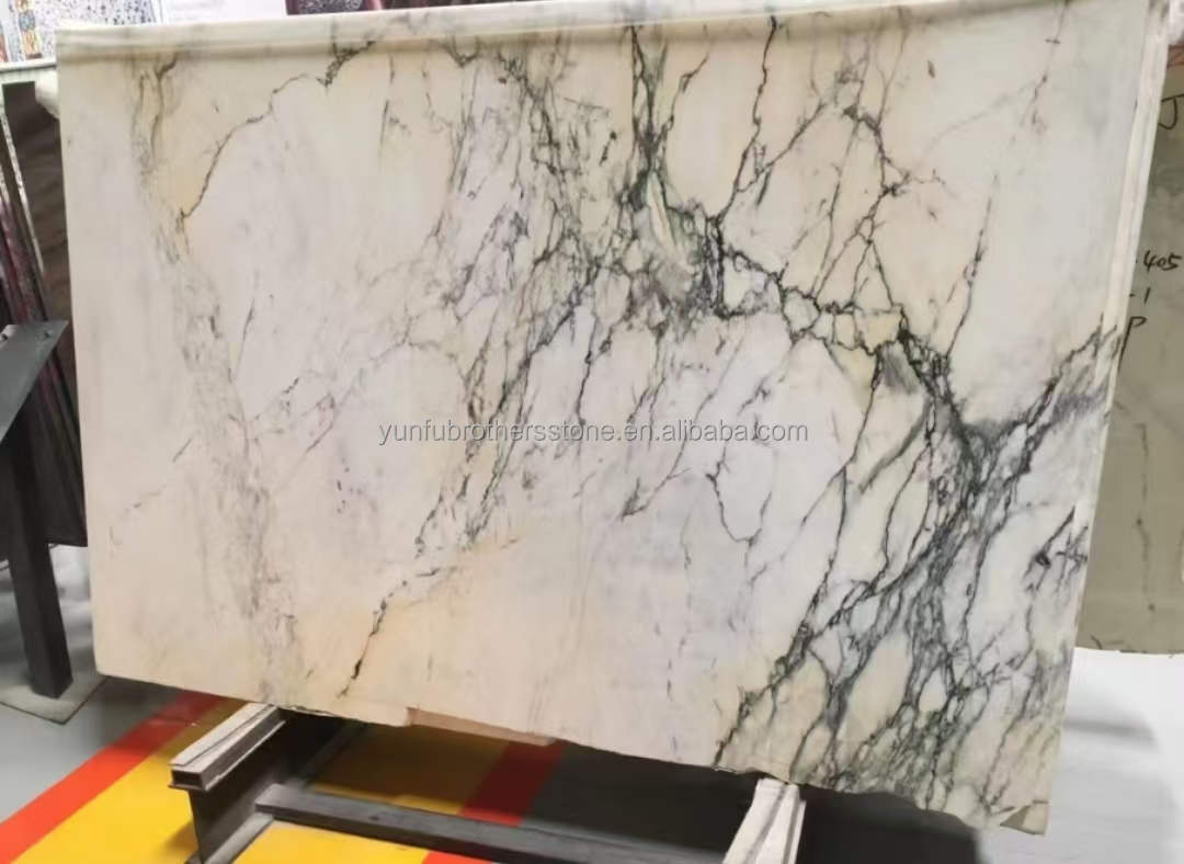 Polished Beautiful Paonazzo Marble Stone for Hotel Kitchen Countertop Decoration
