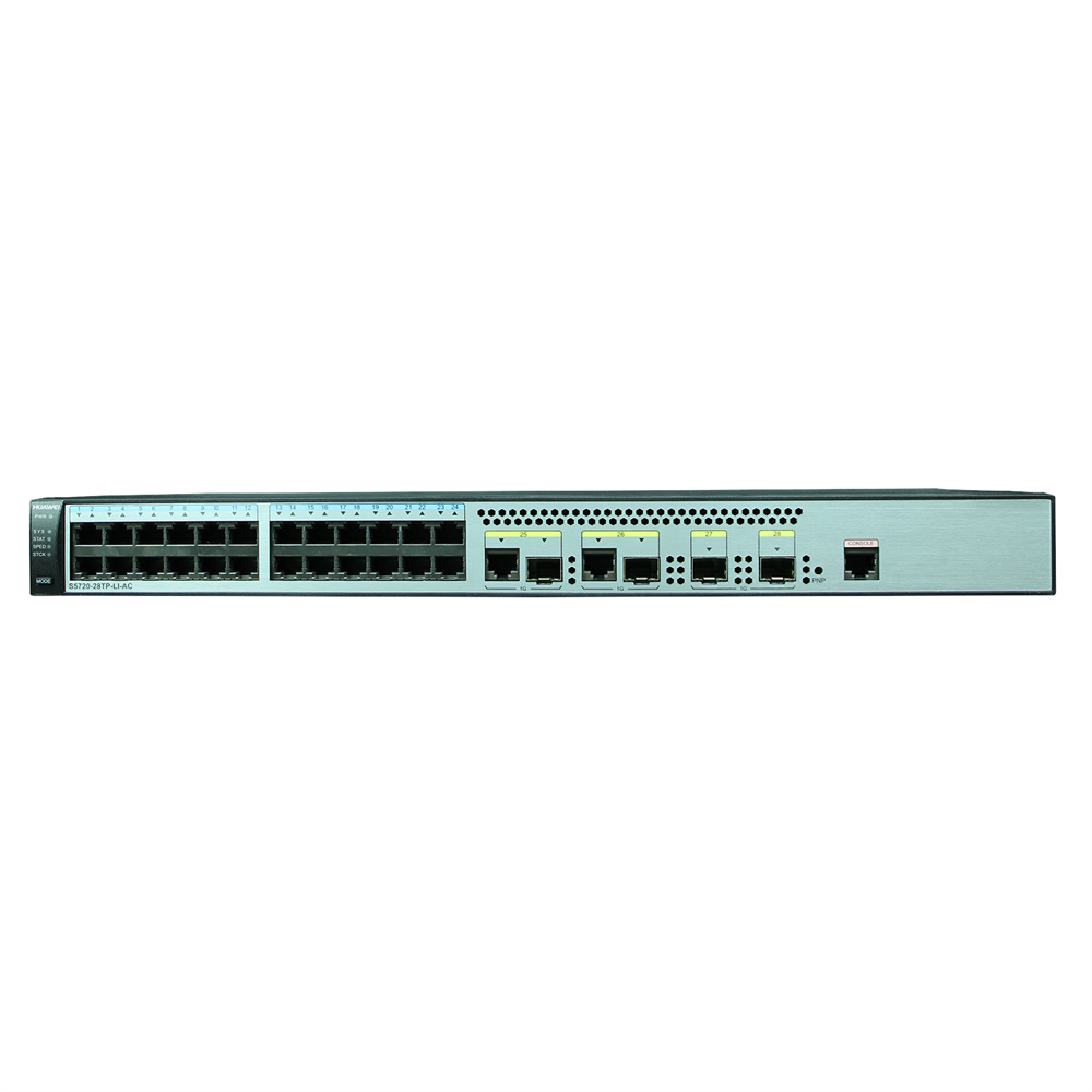 S5700 Series 24*10/100/1000base-T 2*Combo 2*1000base-X Network Switch 10/100/1000Mbps