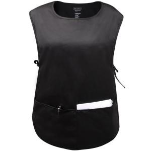 China Home Cobble Cotton Aprons With Pockets Waist Ties Novelty Dishwasher wholesale