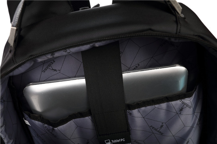 Extra Large Waterproof Travel Backpack Customized Color With Letter Pattern