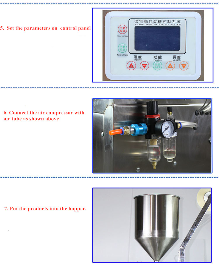 320W Ketchup Packing Machine , Automatic Packaging Equipment Multipurpose