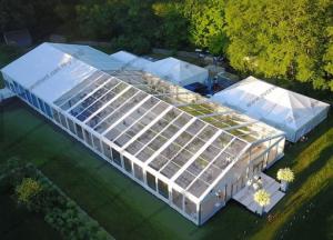 China Transparent PVC Cover Waterproof Wedding Event Tents as Outdoor Marquee Tent wholesale