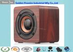 3Watt Wooden Bluetooth Speaker Wireless 1200MA Li Battery With 52mm Horn