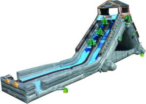 China Adult / Kids Inflatable Water Long Slip N Slide High Durability wholesale