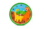 3D Plaster Dinosaur Clock Children Painting Set With Mounting Hardware