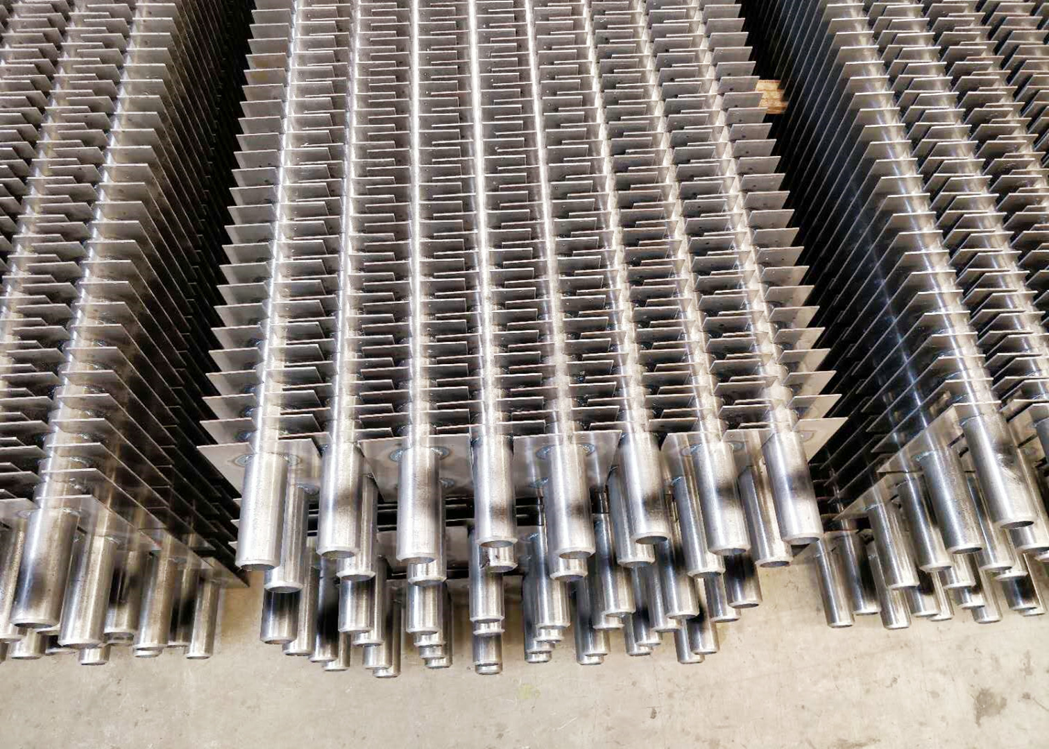 Extruded Carbon Steel Spiral Finned Tube wear resistance