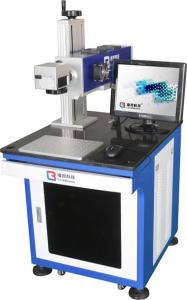 China 30W Non Metal with Logo Co2 Laser Marking Machine, for Cloth Leather Nameplate wholesale
