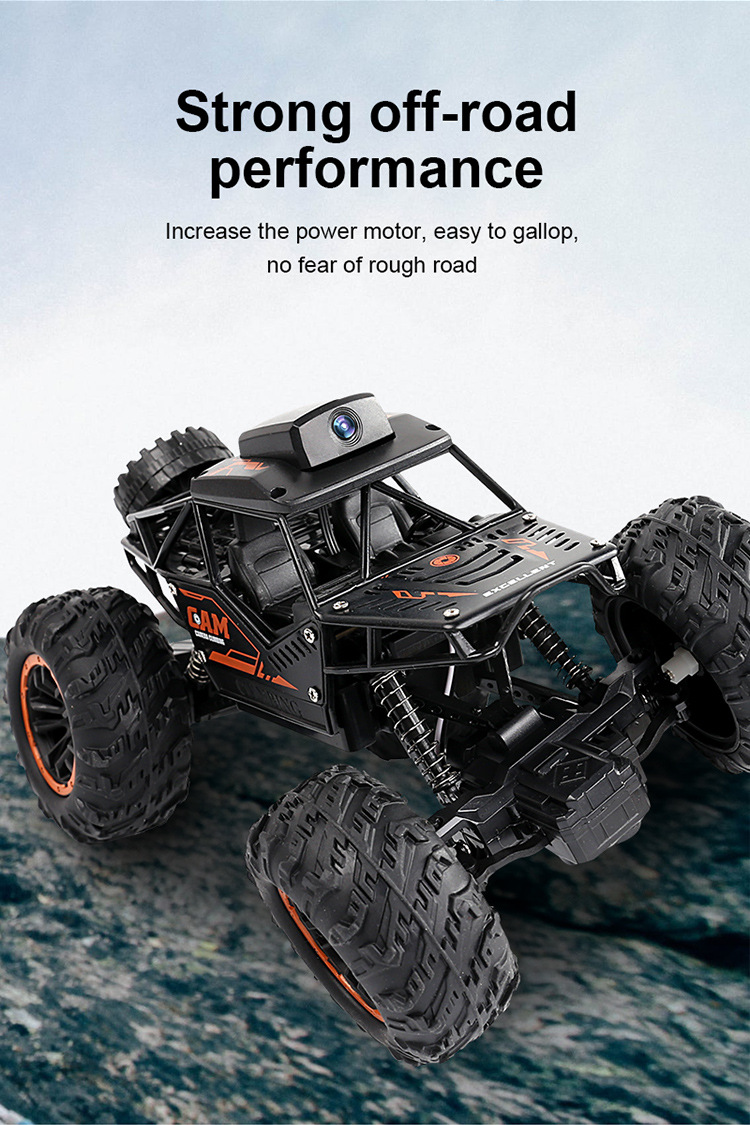WIFI Outdoor RC Car Toy 720P Definition Image Transmission Video Car for 5-7 Years Old