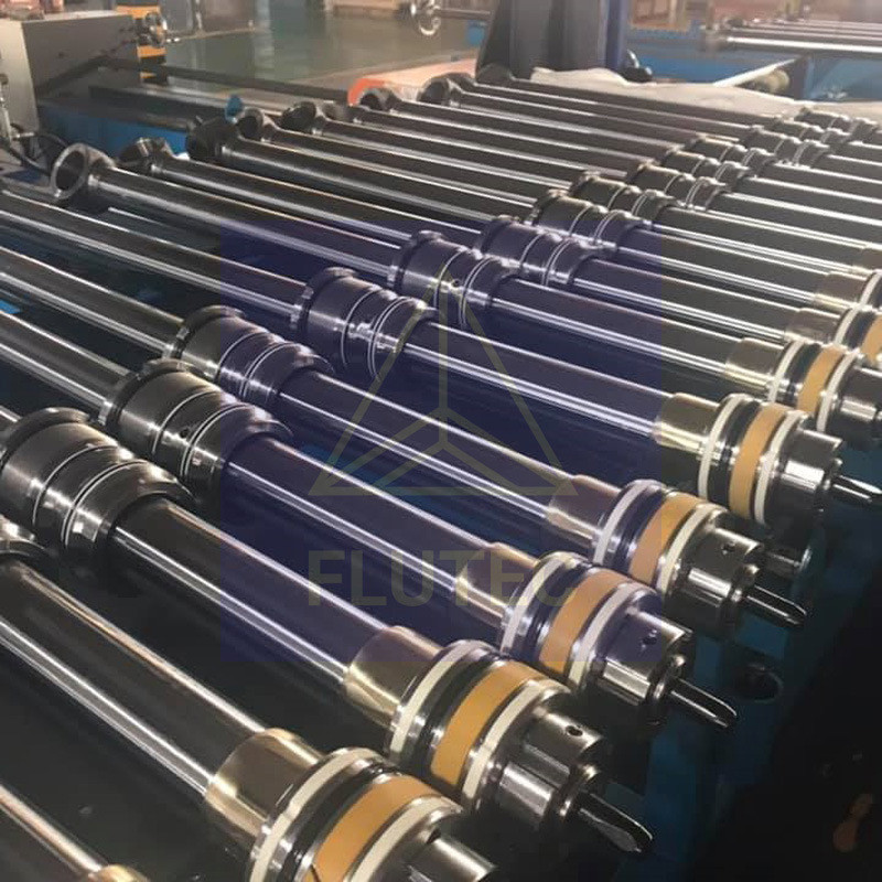 Carbon Steel Hydraulic Cylinder Piston Rod Double Acting ISO9001 Approved